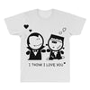 i love you All Over Men's T-shirt