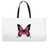 breast cancer butterfly Weekender Totes