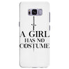 a girl has no costume (black) Samsung Galaxy S8 Plus