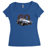 1960 ac cobra, `classic car ideal birthday gift present. Women's Triblend Scoop T-shirt