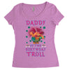 birthday troll daddy Women's Triblend Scoop T-shirt