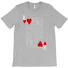 king of hearts playing card T-Shirt