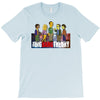 the big bang theory simpsons, ideal gift or birthday present funny T-Shirt