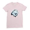 dramatic chipmunk Ladies Fitted T-Shirt
