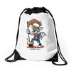 wild forever Drawstring Bags