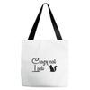 crazy cat lady Tote Bags