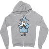 wizard pizza Zipper Hoodie
