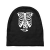 beer belly xray skeleton funny Baby Beanies