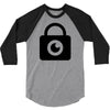padlock eye 3/4 Sleeve Shirt
