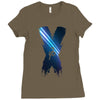 jake paul Ladies Fitted T-Shirt