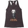 no one wants to play with me Racerback Tank