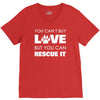 rescue love V-Neck Tee