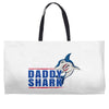 Daddy Shark Weekender Totes