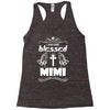 I Am One Blessed Mimi Racerback Tank