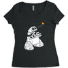 Wall-E Women's Triblend Scoop T-shirt