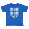 Love Is Love Toddler T-shirt