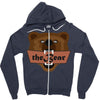 the bear Zipper Hoodie