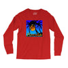 florida palm trees sunset Long Sleeve Shirts