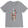 Pride Floral V-Neck Tee