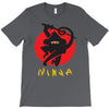 love ninja monkey banana T-Shirt