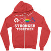 Stronger Together Zipper Hoodie