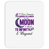 i love someone with pancreatic cancer to the moon &amp; back to infınıty Mousepad