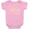 Cancer Picked The Wrong Diva Baby Bodysuit