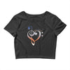 music expresses clef heart girls Crop Top
