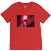 Red Girl V-Neck Tee