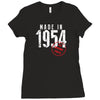Made In 1954 All Original Parts Ladies Fitted T-Shirt