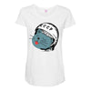 Astronaut Cat Maternity Scoop Neck T-shirt