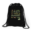 breakdance Drawstring Bags