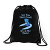 it's a me Drawstring Bags