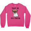 trust me i'm a dogtor Crewneck Sweatshirt