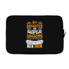 My Daughter Is Super Awesome Her Mom Laptop sleeve