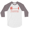 for a moment there you bored me to death 3/4 Sleeve Shirt