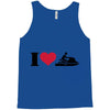 i love jet ski racing Tank Top