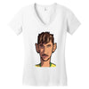 Neymar Women's V-Neck T-Shirt