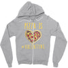 pizza is my valentine 3 Zipper Hoodie