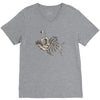 animal fish V-Neck Tee