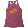 new seinfeld logo Racerback Tank