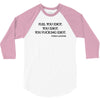 Flee You Idiot 3/4 Sleeve Shirt