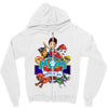 paw patrol birthday boy mom Zipper Hoodie