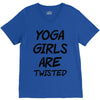 yoga girls are twisted V-Neck Tee