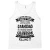 Super Cool Granddad Of A Freaking Awesome Grandson Tank Top