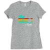 cabo san lucas distressed Ladies Fitted T-Shirt
