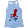 4th of july Racerback Tank