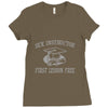 sex instructor Ladies Fitted T-Shirt