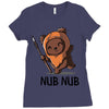 nub nub Ladies Fitted T-Shirt