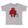 bird powered robot Toddler T-shirt